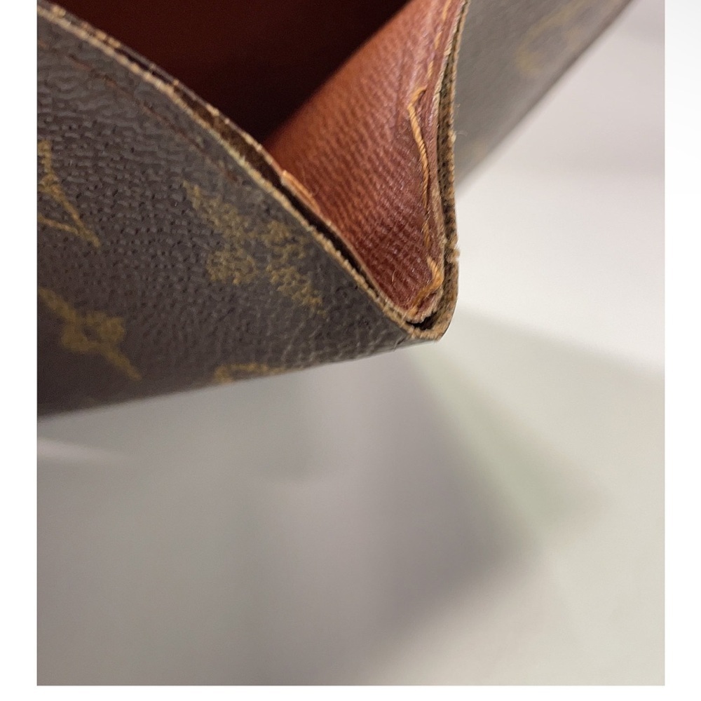 Louis Vuitton Brown Logo Monogram Wallet - Picture 6 of 10